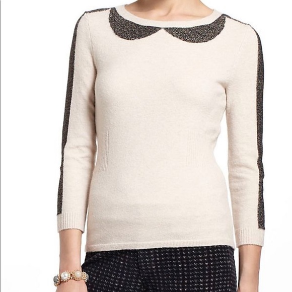 Anthropologie Sweaters - Charlie & Robin Peter Pan Pretender Sweater